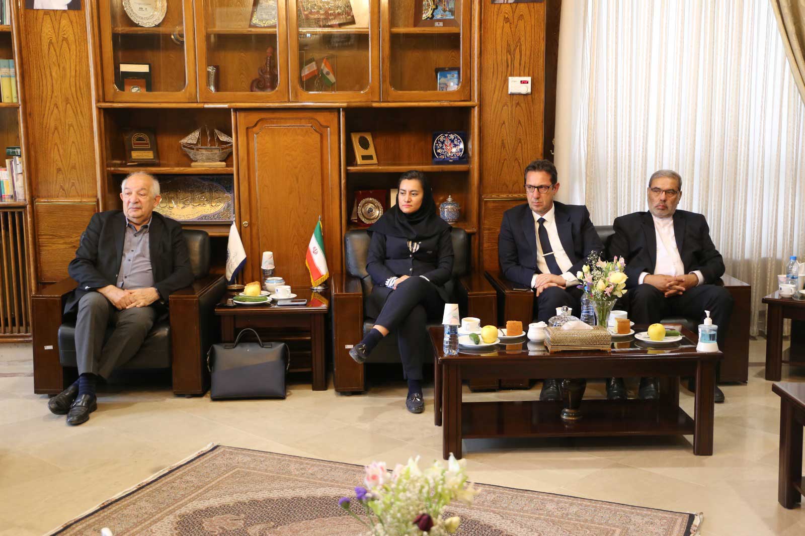 دیدار با رئیس اتاق بازرگانی مشهد